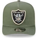 cappello-curvo-verde-snapback-9fifty-a-frame-precurved-side-pin-dei-las-vegas-raiders-nfl-di-new-era