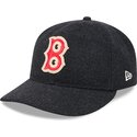 cappello-curvo-nero-cinghia-regolabile-9fifty-retro-crown-precurved-dei-boston-red-sox-mlb-di-new-era