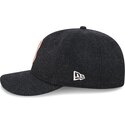 cappello-curvo-nero-cinghia-regolabile-9fifty-retro-crown-precurved-dei-boston-red-sox-mlb-di-new-era