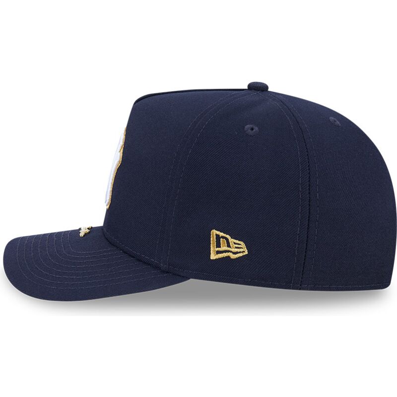 cappello-curvo-blu-marino-snapback-9fifty-a-frame-precurved-visor-pin-dei-new-york-yankees-mlb-di-new-era