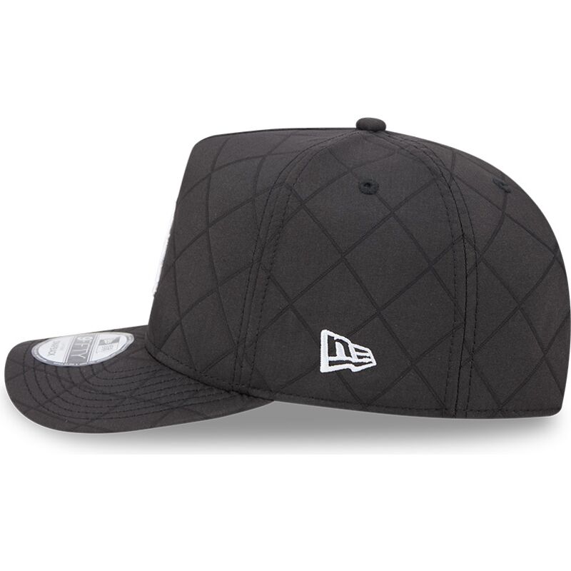 cappello-curvo-nero-snapback-9fifty-a-frame-precurved-checkered-dei-los-angeles-dodgers-mlb-di-new-era cappello-curvo-nero-snapback-9fifty-a-frame-precurved-checkered-dei-los-angeles-dodgers-mlb-di-new-era