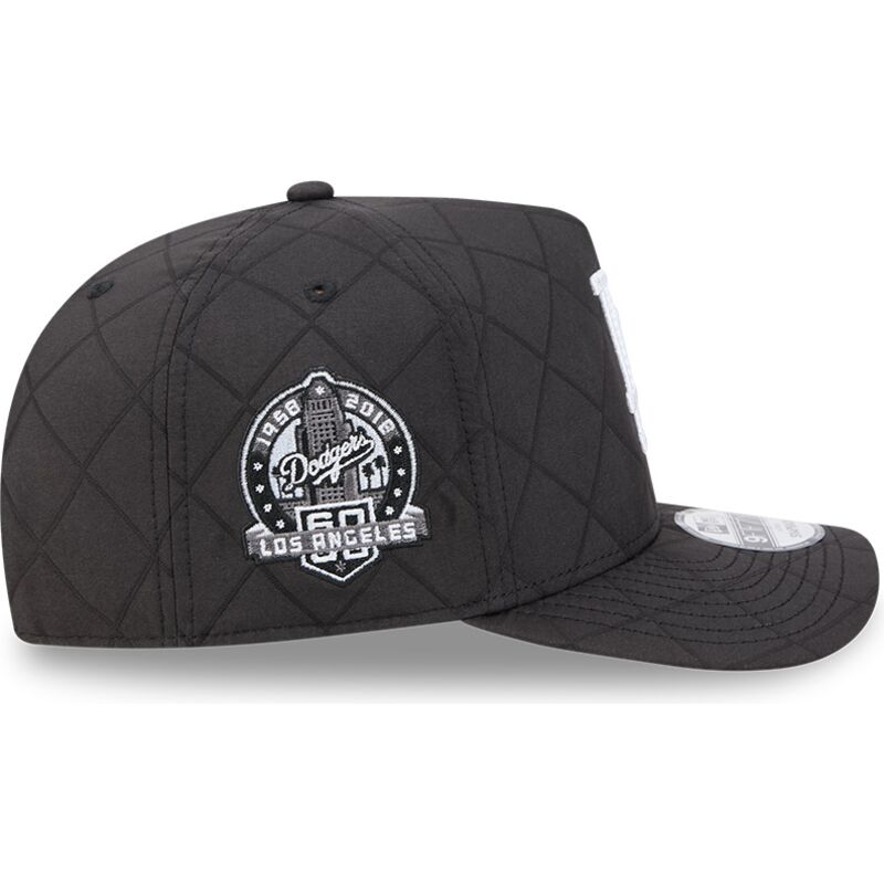 cappello-curvo-nero-snapback-9fifty-a-frame-precurved-checkered-dei-los-angeles-dodgers-mlb-di-new-era cappello-curvo-nero-snapback-9fifty-a-frame-precurved-checkered-dei-los-angeles-dodgers-mlb-di-new-era