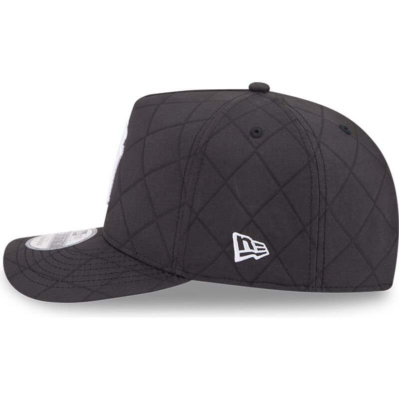 cappello-curvo-nero-snapback-9fifty-a-frame-precurved-checkered-dei-new-york-yankees-mlb-di-new-era cappello-curvo-nero-snapback-9fifty-a-frame-precurved-checkered-dei-new-york-yankees-mlb-di-new-era