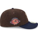 cappello-curvo-marrone-aderente-59fifty-precurved-dei-new-york-yankees-mlb-di-new-era
