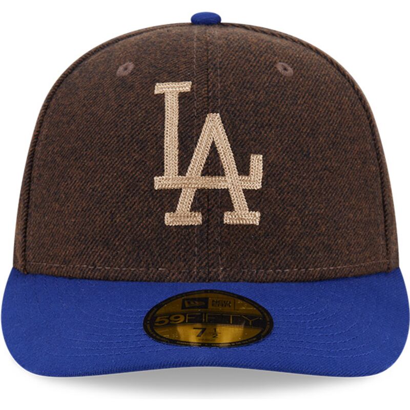 cappello-curvo-marrone-aderente-59fifty-precurved-dei-los-angeles-dodgers-mlb-di-new-era cappello-curvo-marrone-aderente-59fifty-precurved-dei-los-angeles-dodgers-mlb-di-new-era