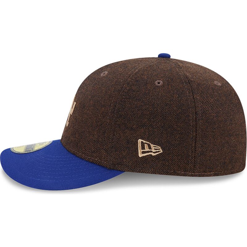 cappello-curvo-marrone-aderente-59fifty-precurved-dei-los-angeles-dodgers-mlb-di-new-era cappello-curvo-marrone-aderente-59fifty-precurved-dei-los-angeles-dodgers-mlb-di-new-era