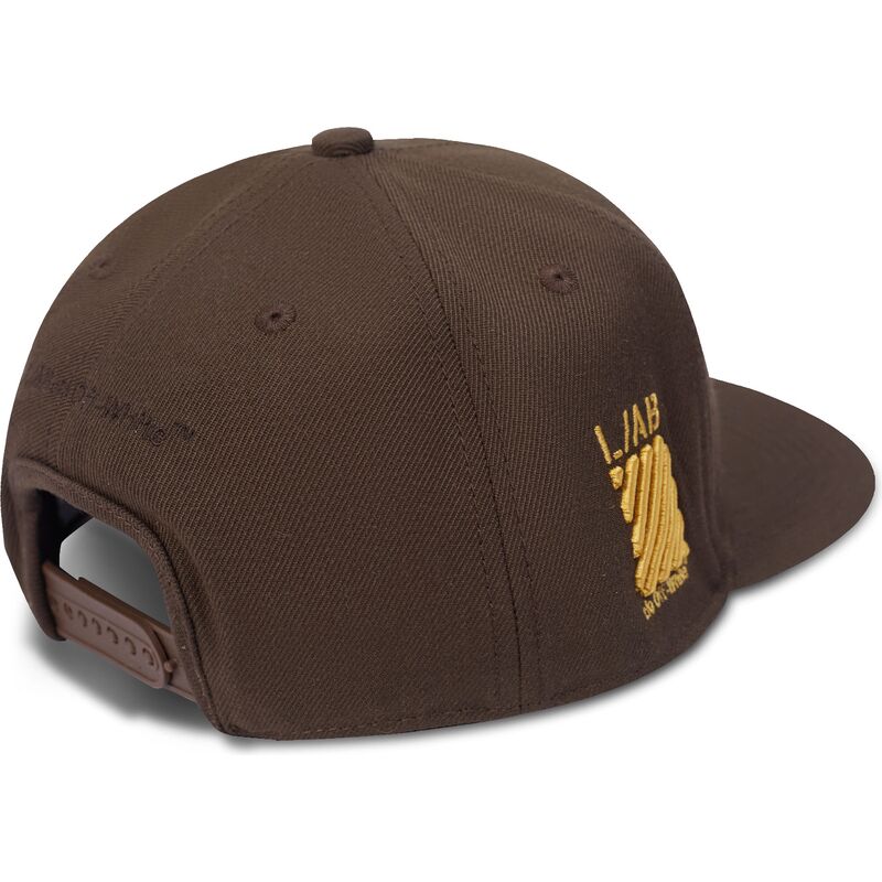 cappello-piatto-marrone-snapback-off-embroidered-twill-di-l-ab-c-o-off-white