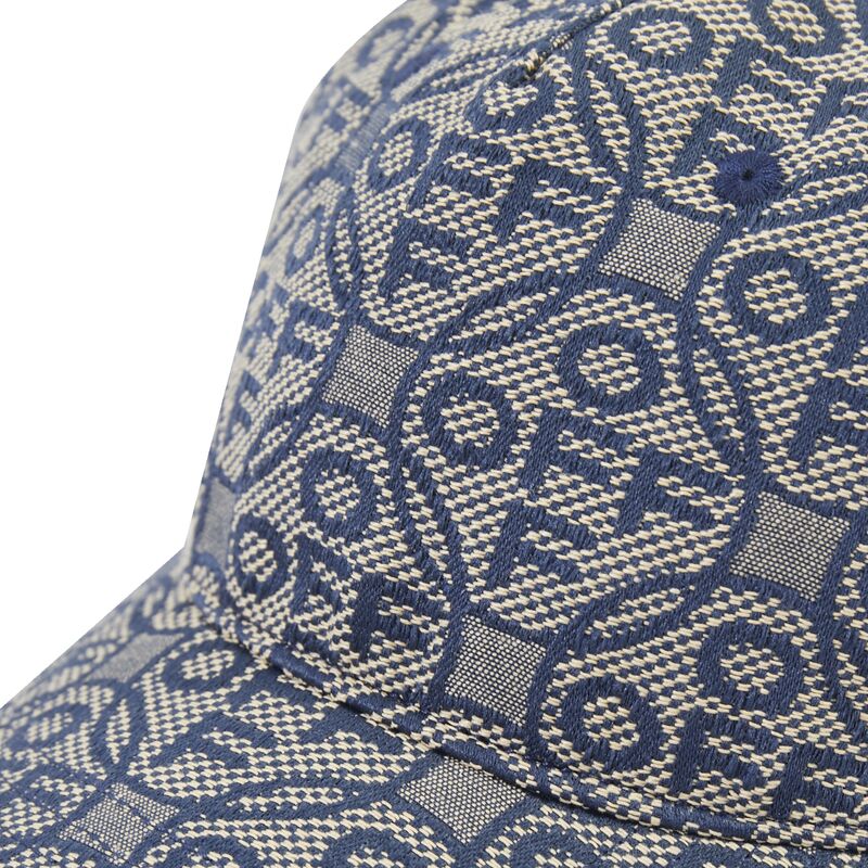 cappello-curvo-blu-marino-cinghia-regolabile-off-jacquard-canvas-di-l-ab-c-o-off-white