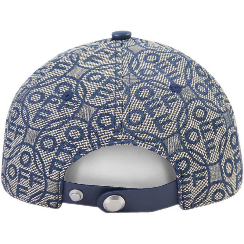 cappello-curvo-blu-marino-cinghia-regolabile-off-jacquard-canvas-di-l-ab-c-o-off-white