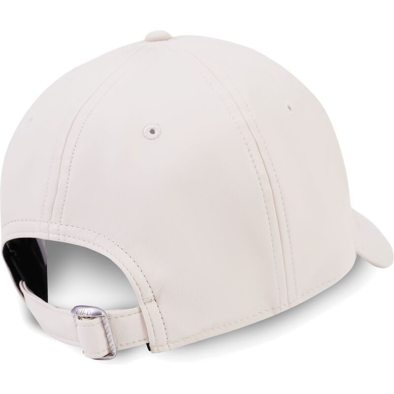 cappello-curvo-beige-cinghia-regolabile-clamp-arrows-pu-leather-di-l-ab-c-o-off-white