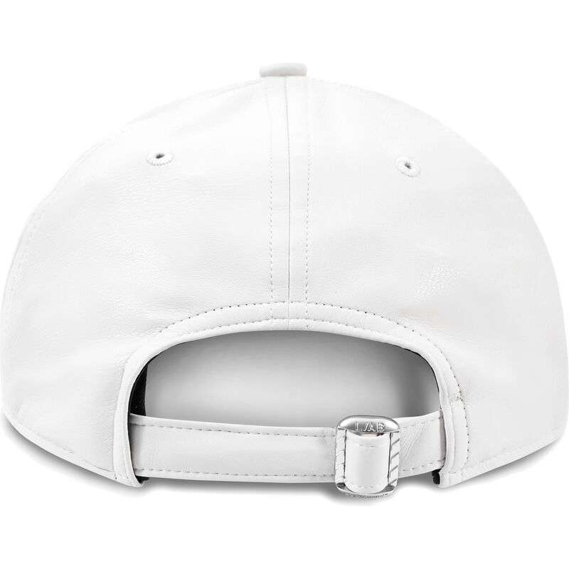 cappello-curvo-bianco-cinghia-regolabile-clamp-arrows-pu-leather-di-l-ab-c-o-off-white
