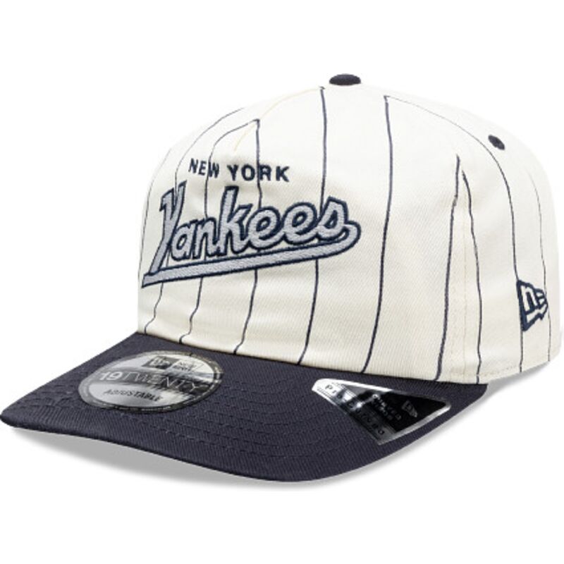 cappello-curvo-blu-marino-snapback-19twenty-pinstripe-dei-new-york-yankees-mlb-di-new-era cappello-curvo-blu-marino-snapback-19twenty-pinstripe-dei-new-york-yankees-mlb-di-new-era