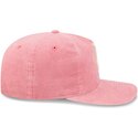 cappello-curvo-rosa-cinghia-regolabile-19twenty-precurved-corduroy-pastel-dei-los-angeles-dodgers-mlb-di-new-era