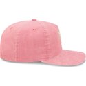 cappello-curvo-rosa-cinghia-regolabile-19twenty-precurved-corduroy-pastel-dei-new-york-yankees-mlb-di-new-era