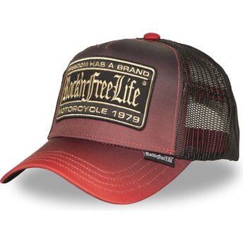 Cappello curvo multicolore snapback N°254 Was Wrong di Rock’nFreeLife