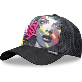 Cappello curvo nero snapback N°246 Move The City di Rock’nFreeLife