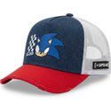 cappello-curvo-multicolore-snapback-son1-son-sonic-sonic-the-hedgehog-di-capslab