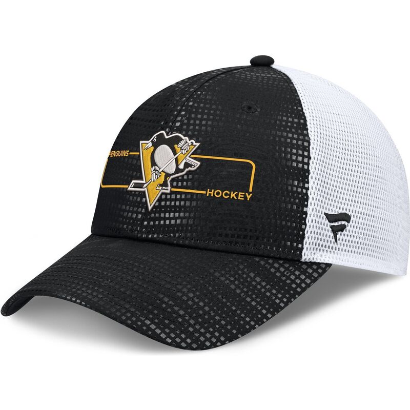 cappello-curvo-nero-snapback-structured-meshback-dei-pittsburgh-penguins-nhl-di-fanatics