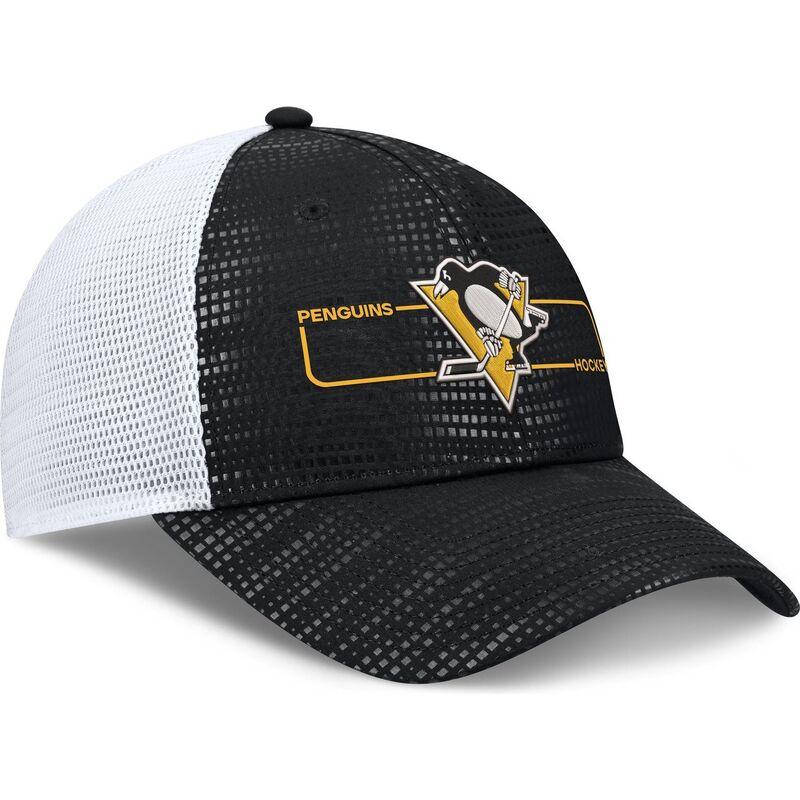 cappello-curvo-nero-snapback-structured-meshback-dei-pittsburgh-penguins-nhl-di-fanatics