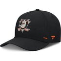 cappello-curvo-nero-snapback-structured-a-frame-dei-anaheim-ducks-nhl-di-fanatics