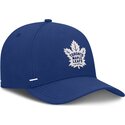 cappello-curvo-blu-snapback-structured-a-frame-dei-toronto-maple-leafs-nhl-di-fanatics