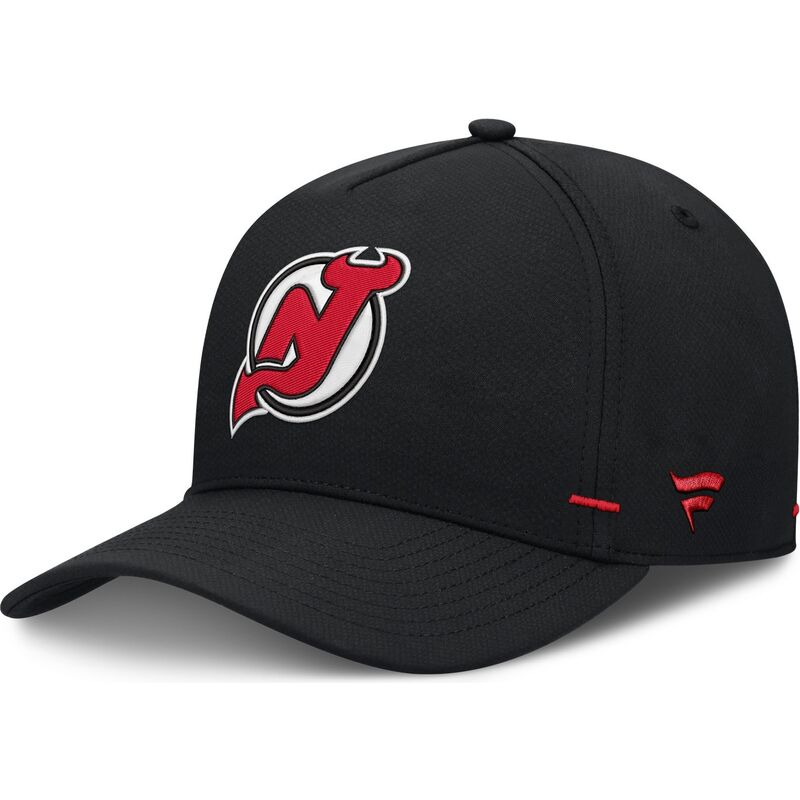 cappello-curvo-nero-snapback-structured-a-frame-dei-new-jersey-devils-nhl-di-fanatics