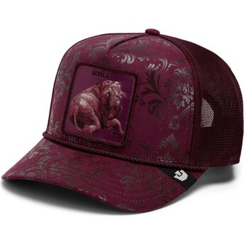 Cappello curvo granato snapback Goals Gilded Beast The Farm Goorin Bros.