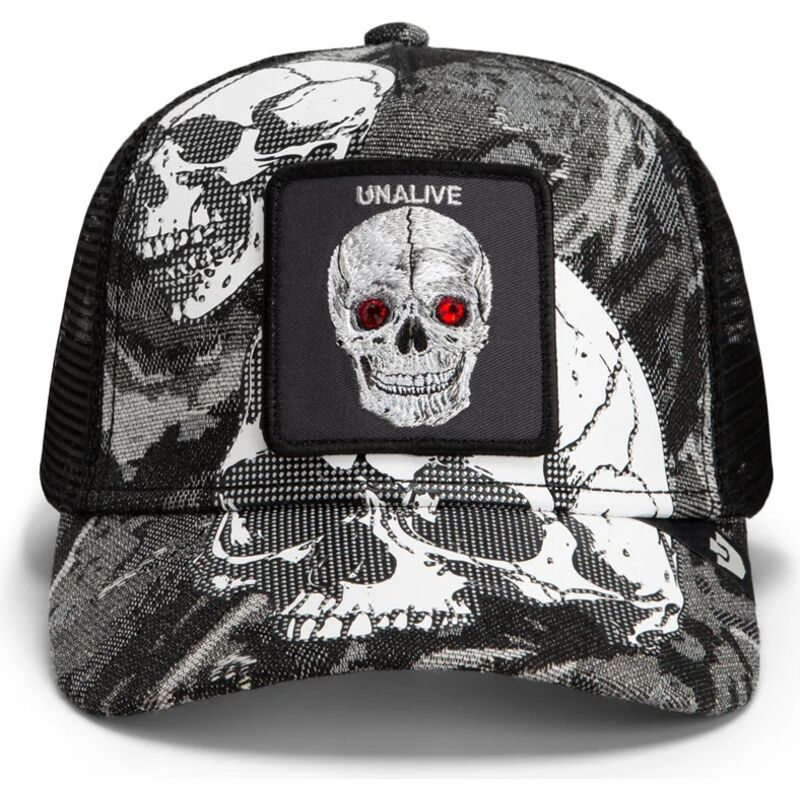 cappello-curvo-nero-snapback-bone-head-unalive-the-farm-goorin-bros