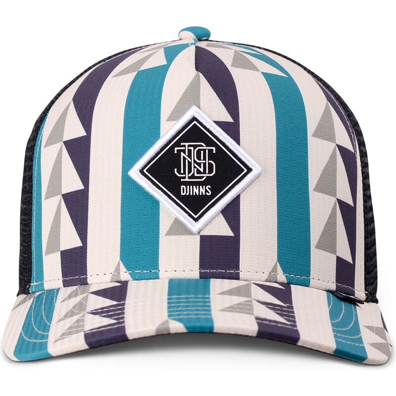 cappello-curvo-multicolore-snapback-hft-bauhaus-aztek-di-djinns