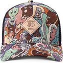 cappello-curvo-multicolore-snapback-hft-cap-sofa-aliens-di-djinns