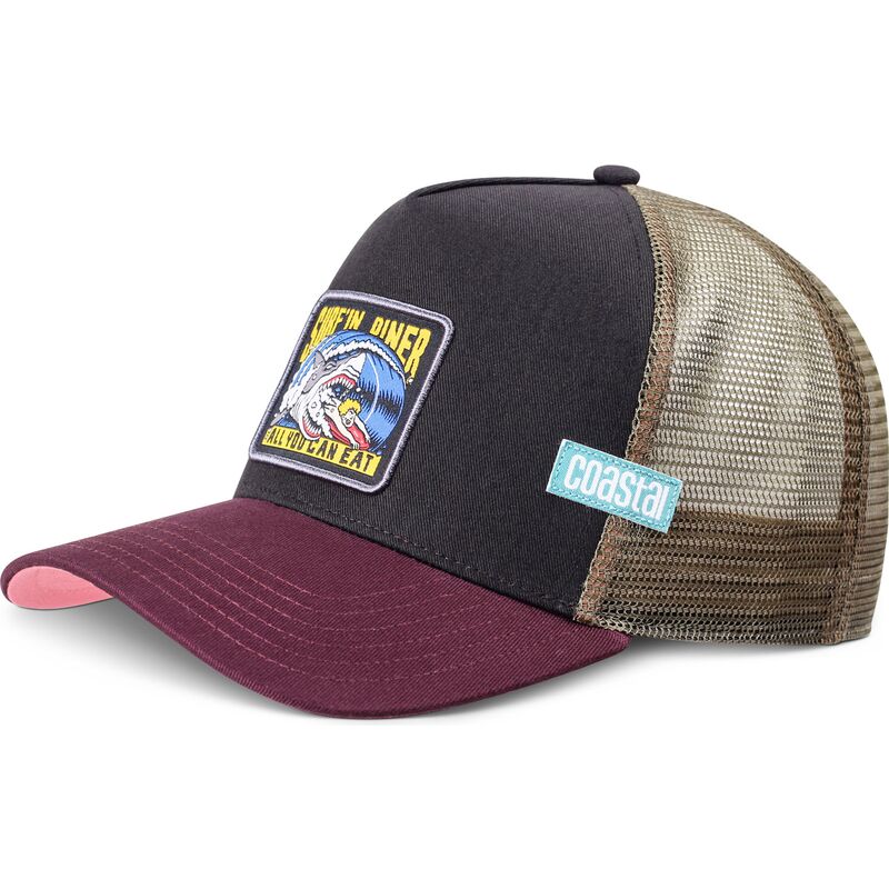 cappello-curvo-multicolore-snapback-hft-surfn-diner-di-coastal