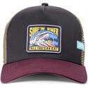 cappello-curvo-multicolore-snapback-hft-surfn-diner-di-coastal