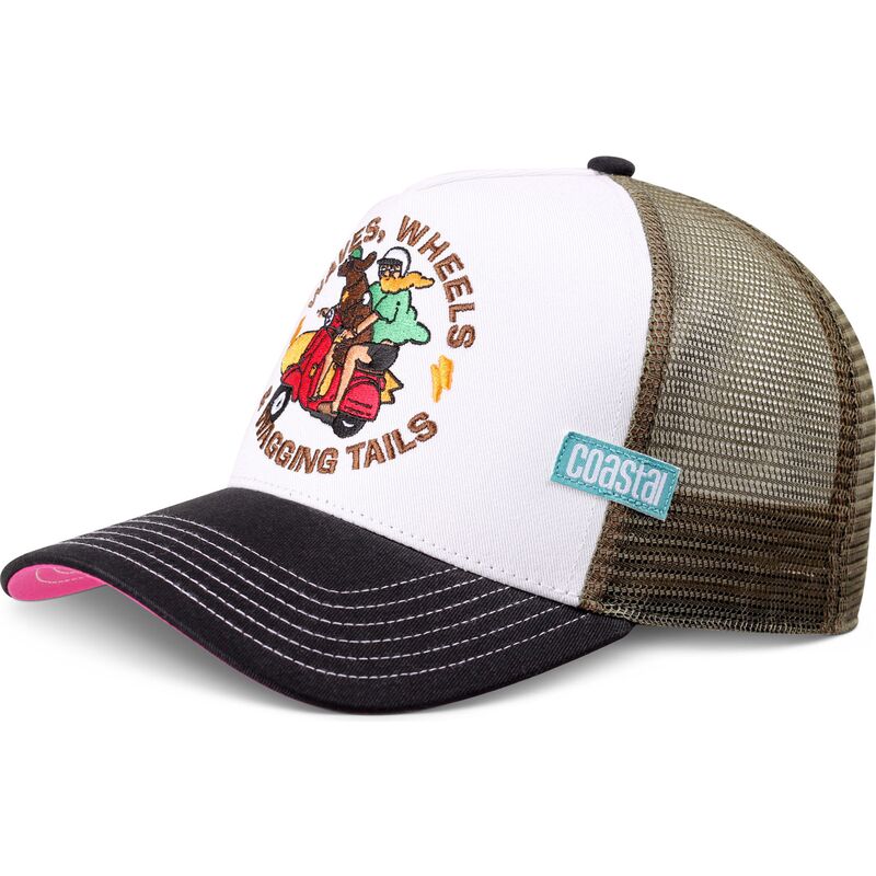 cappello-curvo-nero-snapback-hft-wagging-di-coastal cappello-curvo-nero-snapback-hft-wagging-di-coastal