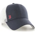 cappelli-curva-blu-marino-snapback-pequeno-dei-boston-red-sox-mlb-di-47-brand