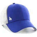 cappellino-trucker-blu-con-piccolo-logo-mlb-los-angeles-dodgers-di-47-brand