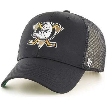 cappellino-trucker-nero-con-grande-logo-frontale-nhl-anaheim-ducks-di-47-brand