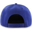 cappellino-visiera-piatta-blu-snapback-con-logo-frontale-piccolo-di-mlb-los-angeles-dodgers-di-47-brand