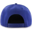 cappellino-visiera-piatta-blu-snapback-con-logo-frontale-piccolo-di-mlb-los-angeles-dodgers-di-47-brand