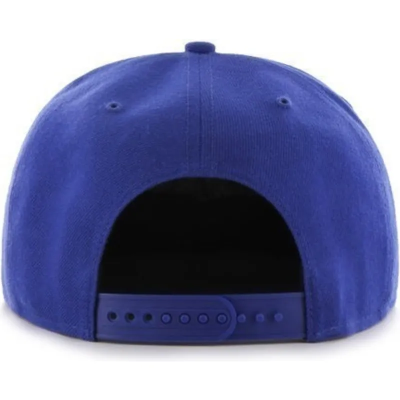 cappelli-piatta-blu-snapback-frontal-pequeno-dei-los-angeles-dodgers-mlb-di-47-brand cappelli-piatta-blu-snapback-frontal-pequeno-dei-los-angeles-dodgers-mlb-di-47-brand