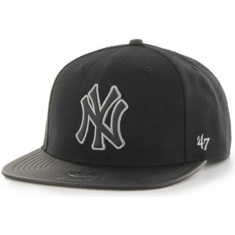 cappelli-piatta-nero-snapback-dei-new-york-yankees-mlb-di-47-brand