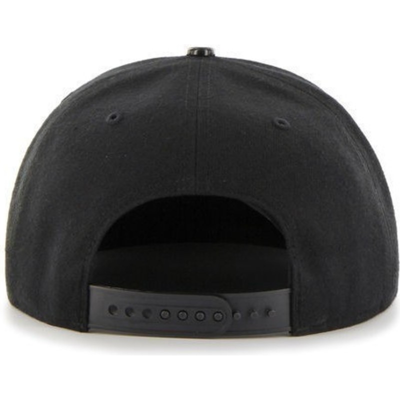 cappellino-visiera-piatta-nero-snapback-con-visiera-brillante-di-mlb-los-angeles-dodgers-di-47-brand