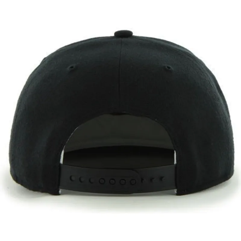 cappelli-piatta-nero-snapback-lisa-lateral-dei-baltimore-orioles-mlb-di-47-brand