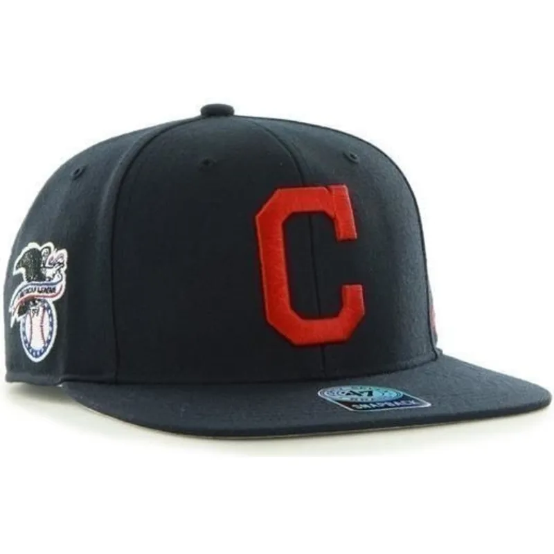 Cappello Piatto Blu Navy Snapback 9FIFTY Con Visiera A Righe Boston Red Sox MLB Di New Era - Foto 4