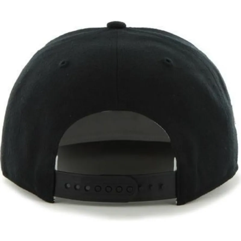 cappelli-piatta-nero-snapback-lisa-lateral-dei-pittsburgh-pirates-mlb-di-47-brand cappelli-piatta-nero-snapback-lisa-lateral-dei-pittsburgh-pirates-mlb-di-47-brand