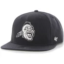 cappelli-piatta-blu-marino-snapback-lateral-dei-atlanta-braves-mlb-di-47-brand