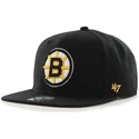 cappelli-piatta-nero-snapback-lisa-dei-boston-bruins-nhl-di-47-brand