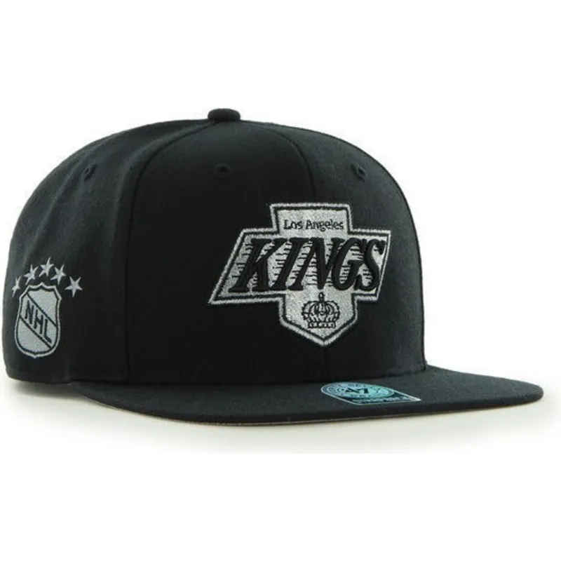 cappelli-piatta-nero-snapback-lisa-dei-los-angeles-kings-nhl-di-47-brand