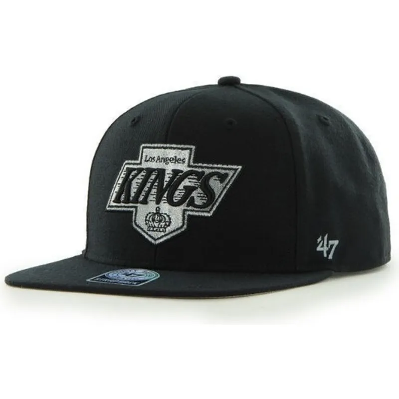 cappelli-piatta-nero-snapback-lisa-dei-los-angeles-kings-nhl-di-47-brand