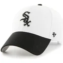 cappelli-curva-bianco-cinghia-regolabile-dei-chicago-white-sox-mlb-di-47-brand