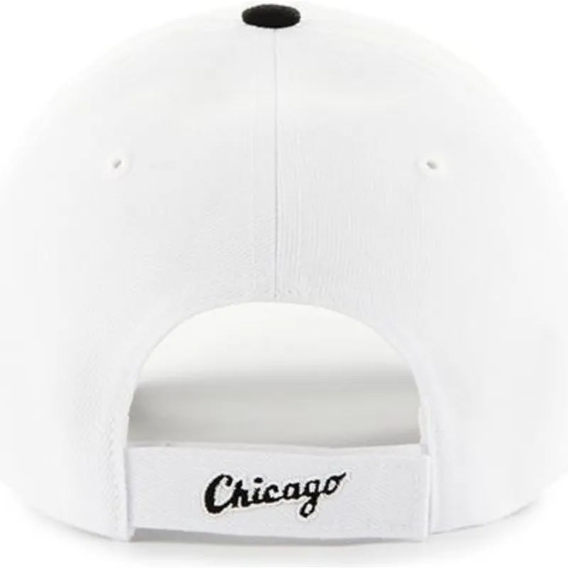 cappelli-curva-bianco-cinghia-regolabile-dei-chicago-white-sox-mlb-di-47-brand